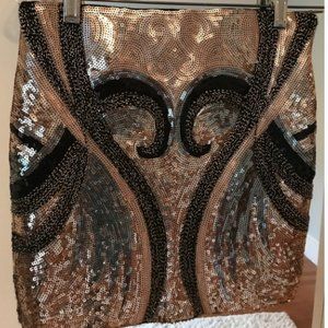Endless Rose Lined Sequin Mini Skirt - New - Part of 3 for $25 Sale